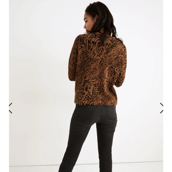 Tigerized Cameron Ribbed Cardigan Sweater in Coziest Yarn - Picture 9 of 10